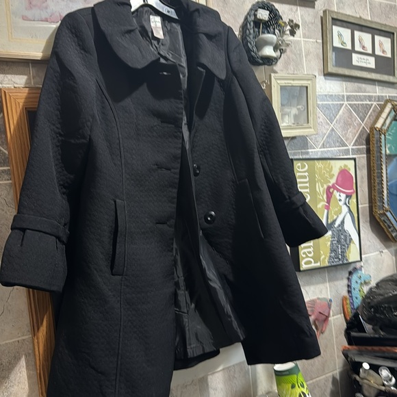 Aqua dress coat - Picture 2 of 12